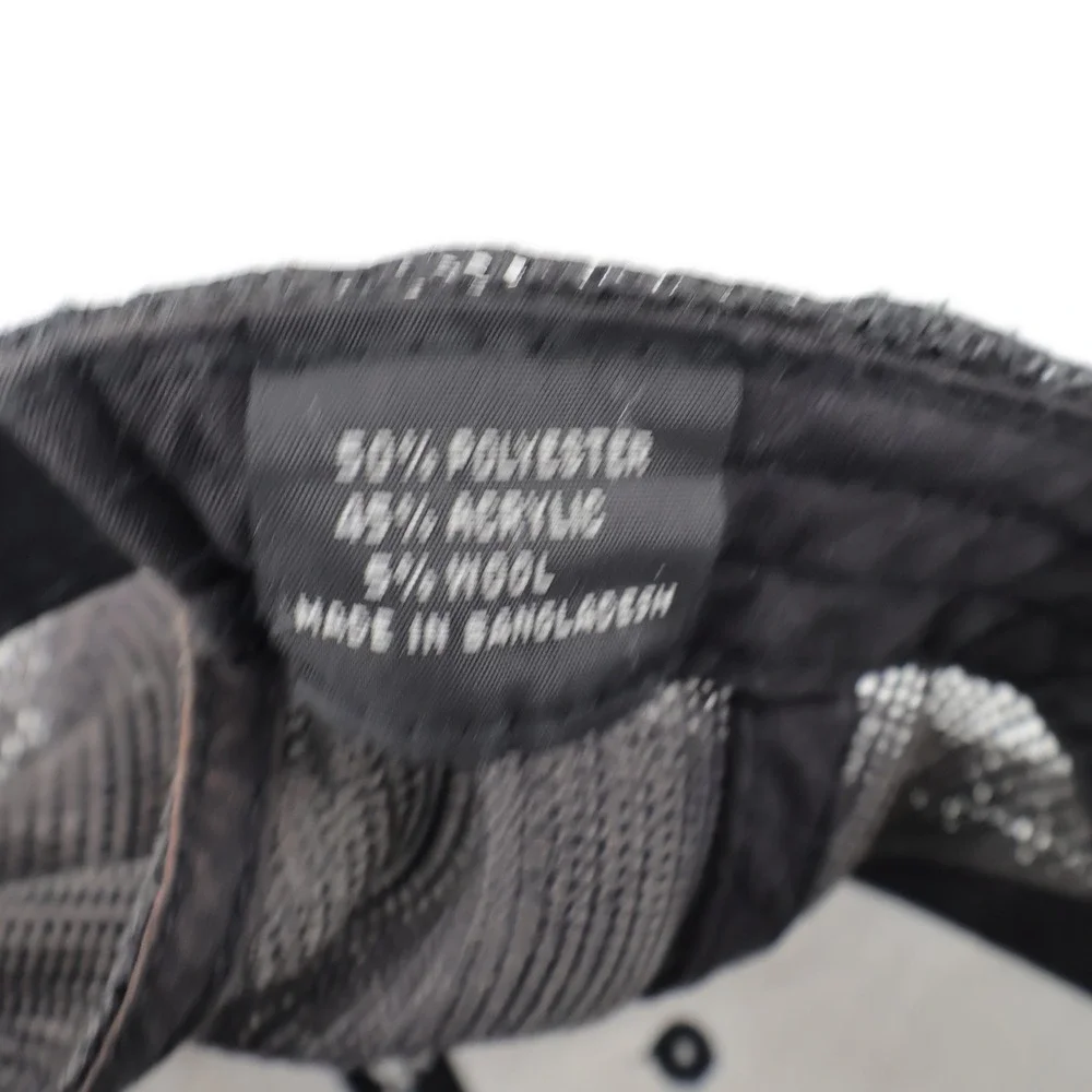 Branded Bills Trucker Hat Black American Flag Patch Style 300‎ Mens OSFM